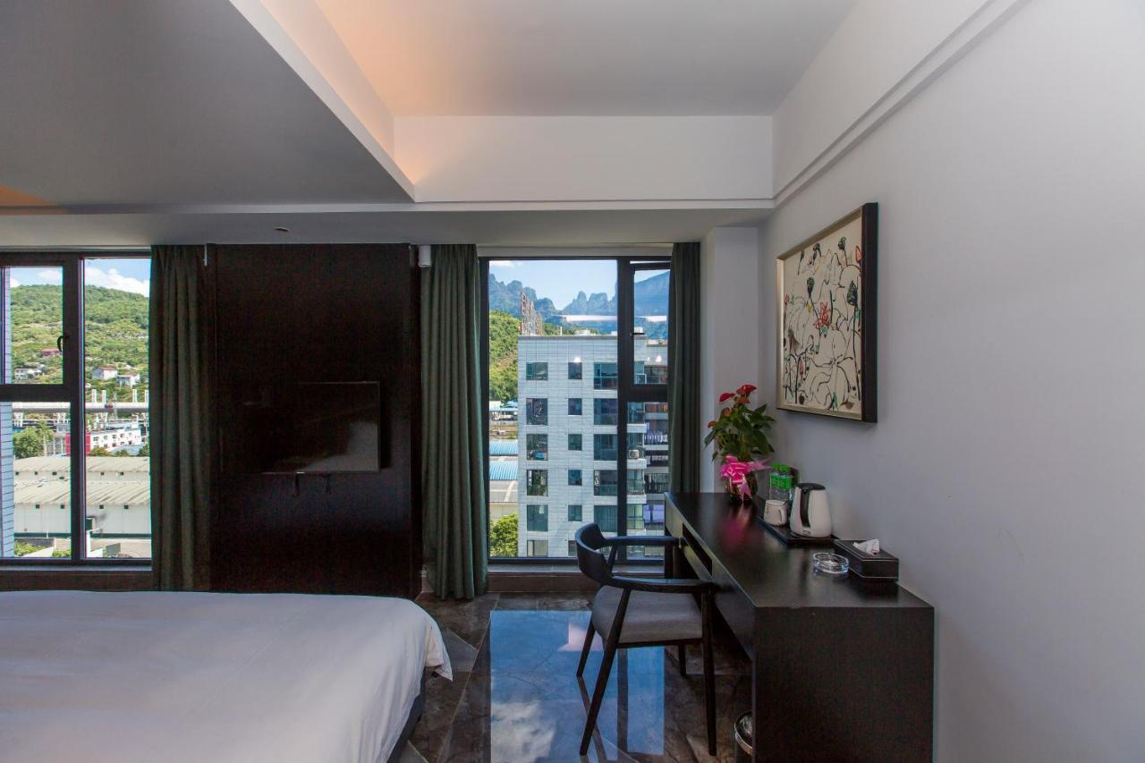 ז'אנגג'יאג'י Niuguanjia Modern Guest House מראה חיצוני תמונה